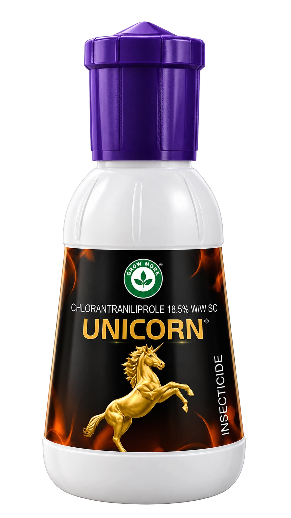 Unicorn insecticide bottle